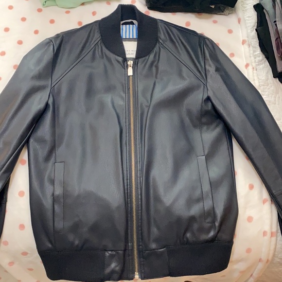 NWT Zara Man sz large fits slim, Navy Blue - Picture 3 of 6